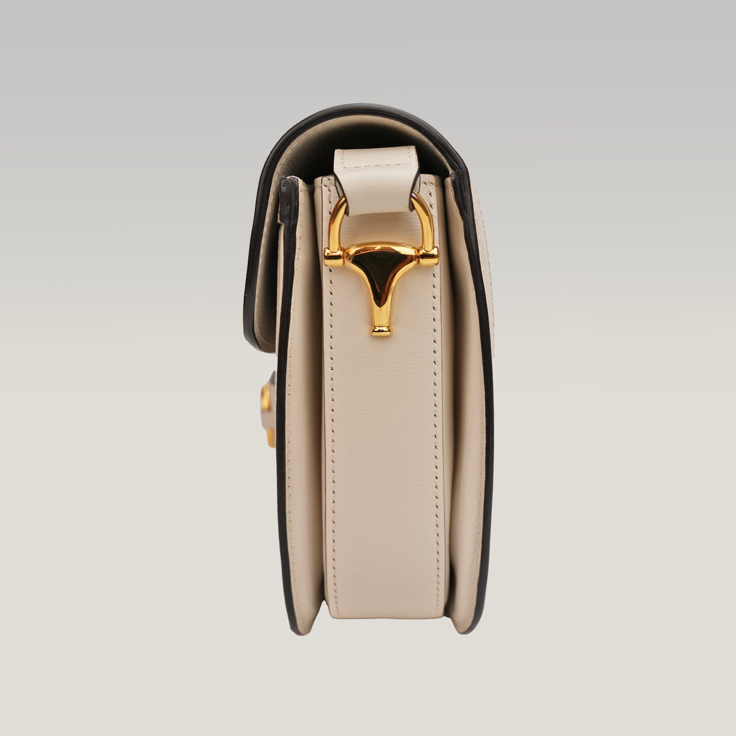 Gucci Horsebit 1955 Borsa Beige/Bianco