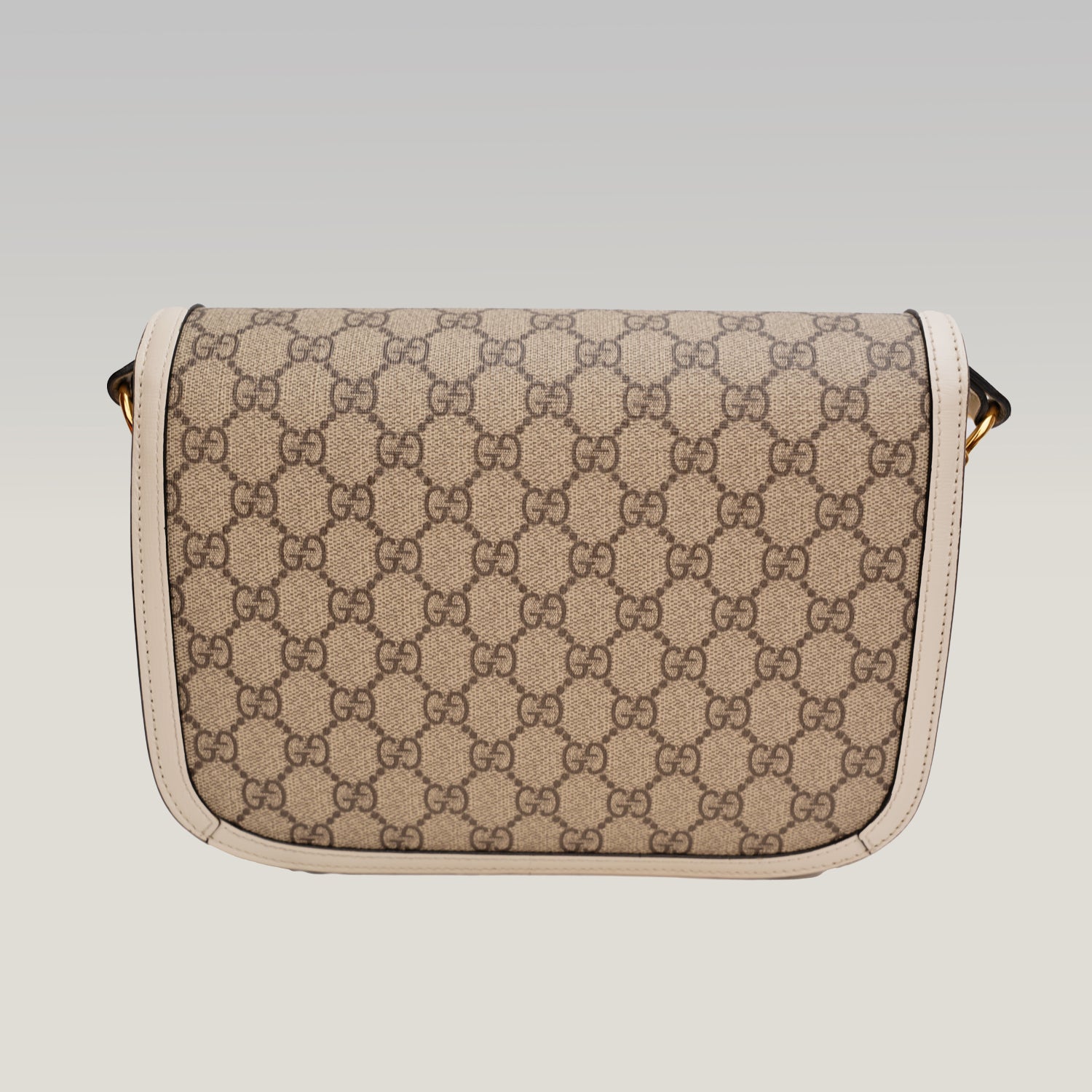 Gucci Horsebit 1955 Borsa Beige/Bianco
