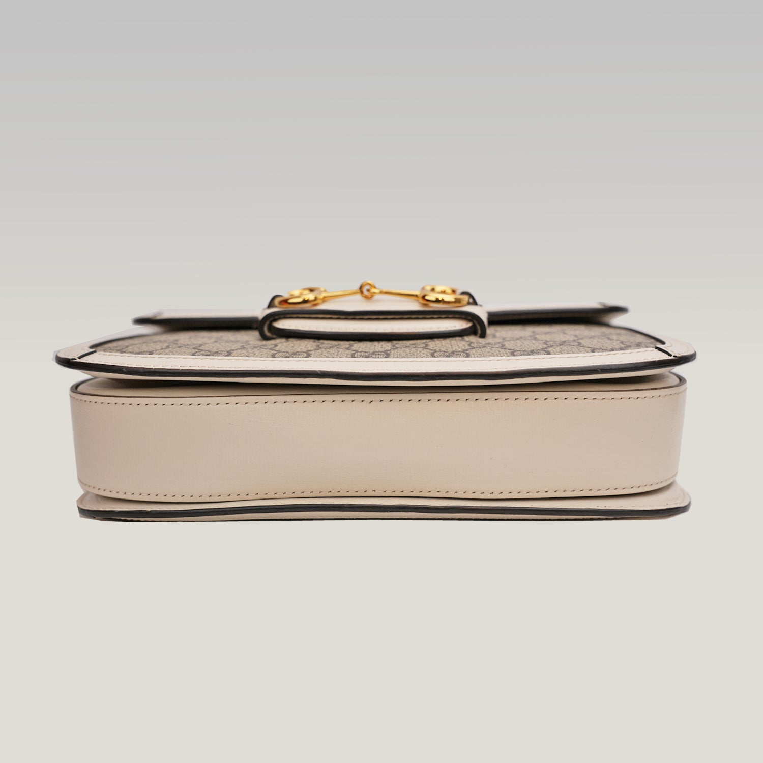 Gucci Horsebit 1955 Borsa Beige/Bianco