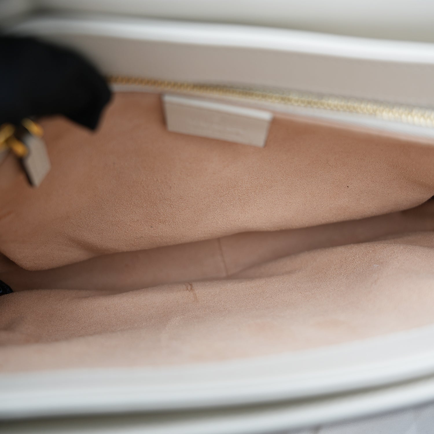 Gucci Horsebit 1955 Borsa Beige/Bianco