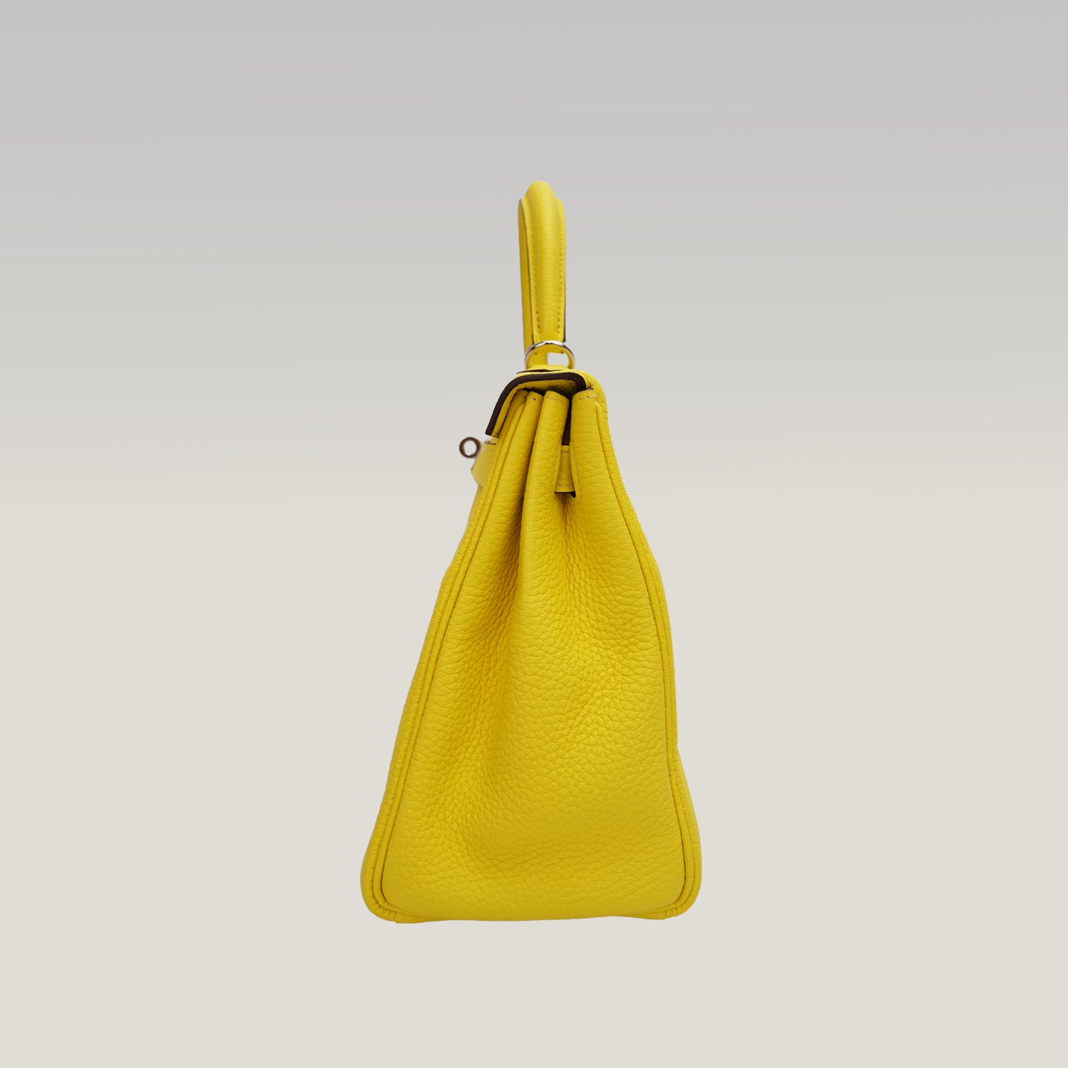 Hermès Kelly 28 con ferramenta argentata