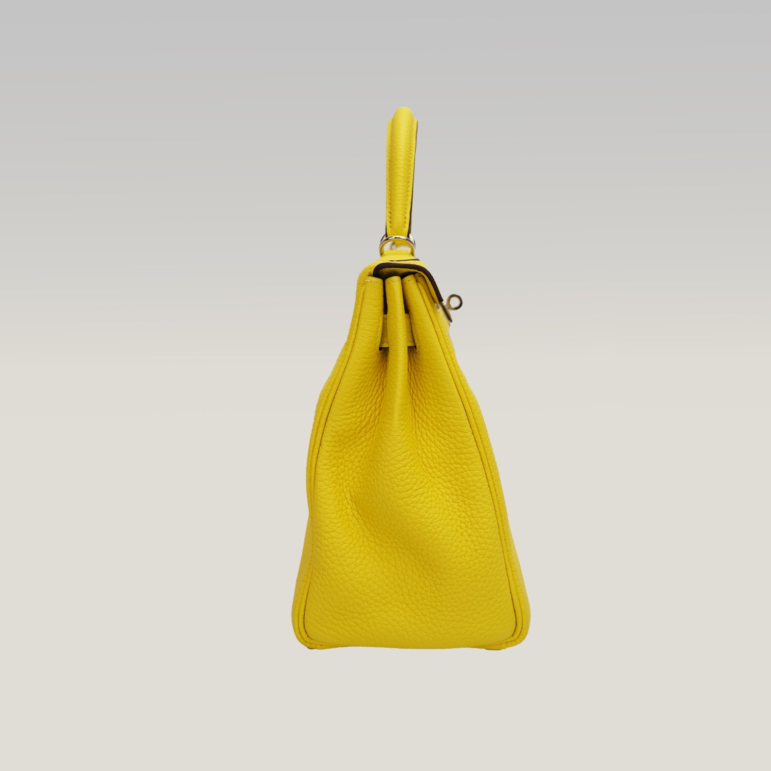 Hermès Kelly 28 con ferramenta argentata