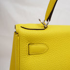 Hermès Kelly 28 con ferramenta argentata