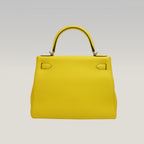 Hermès Kelly 28 con ferramenta argentata