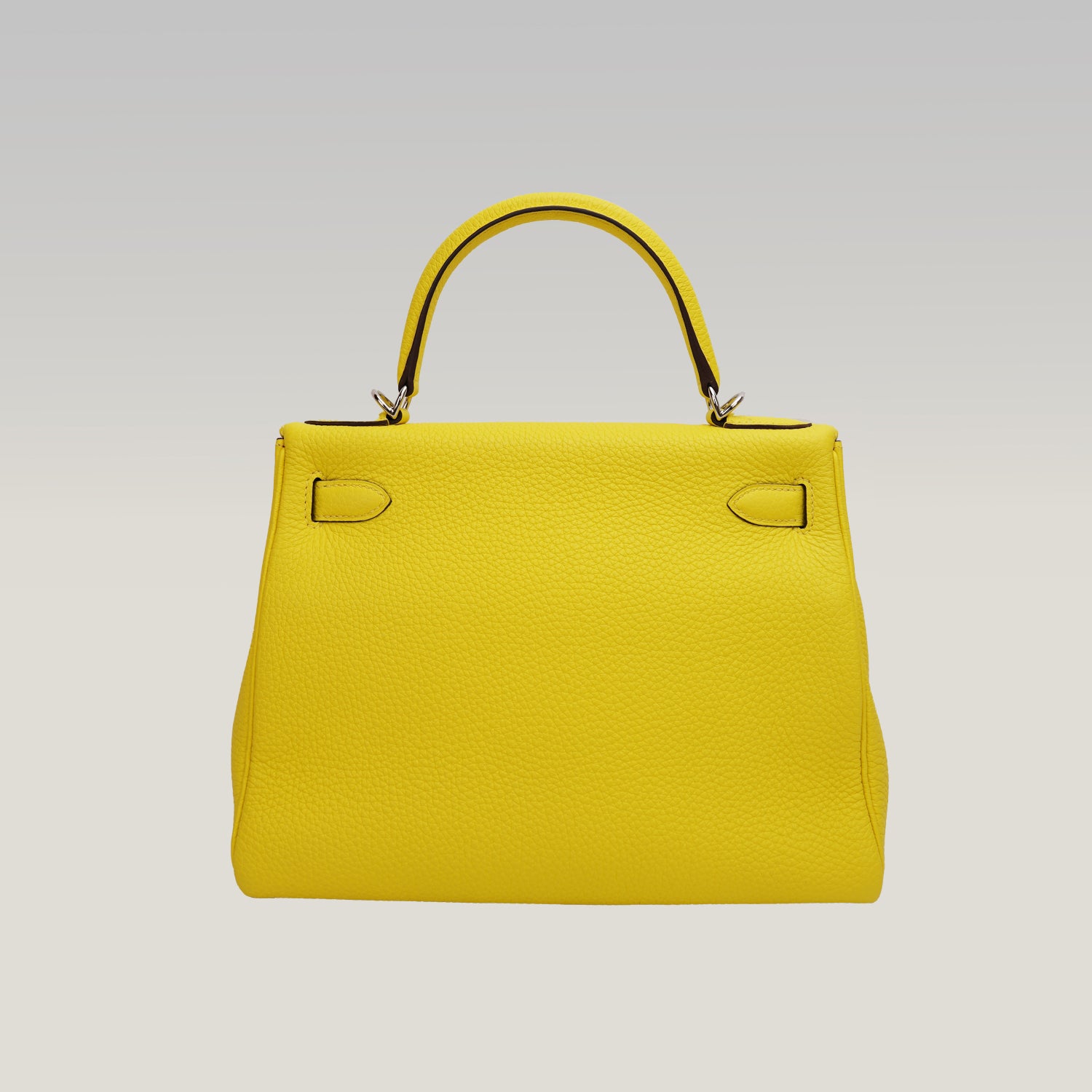 Hermès Kelly 28 con ferramenta argentata