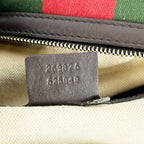 Gucci Mini Boston Bag GG Canvas con Web Stripe