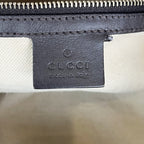 Gucci Mini Boston Bag GG Canvas con Web Stripe