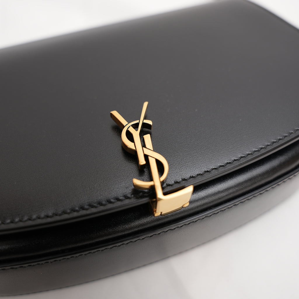 Saint Laurent YSL Voltaire Mini in Pelle Nera – Borsa a Spalla