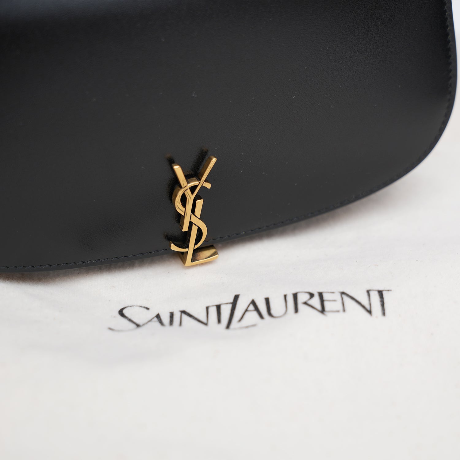 Saint Laurent YSL Voltaire Mini in Pelle Nera – Borsa a Spalla