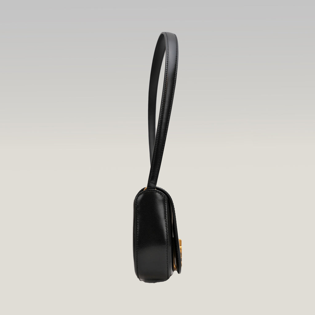 Saint Laurent YSL Voltaire Mini in Pelle Nera – Borsa a Spalla