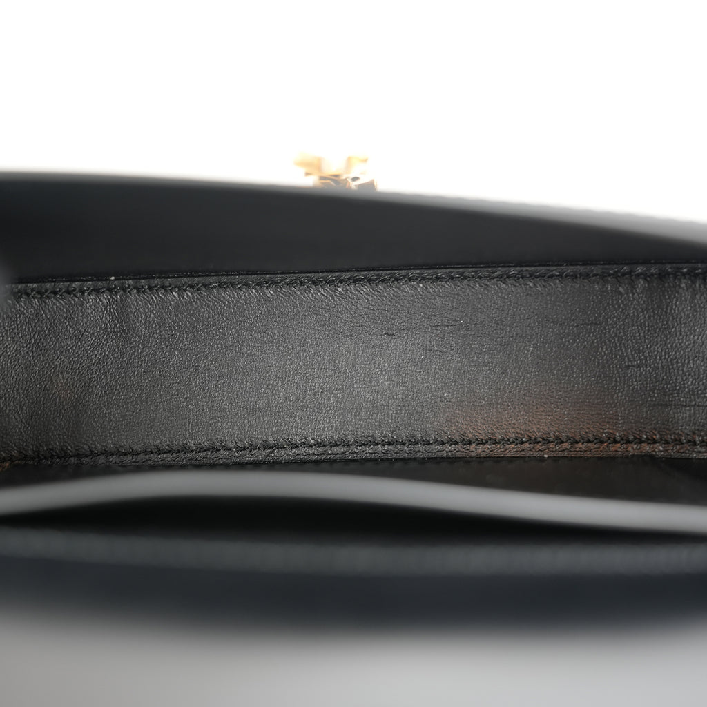 Saint Laurent YSL Voltaire Mini in Pelle Nera – Borsa a Spalla
