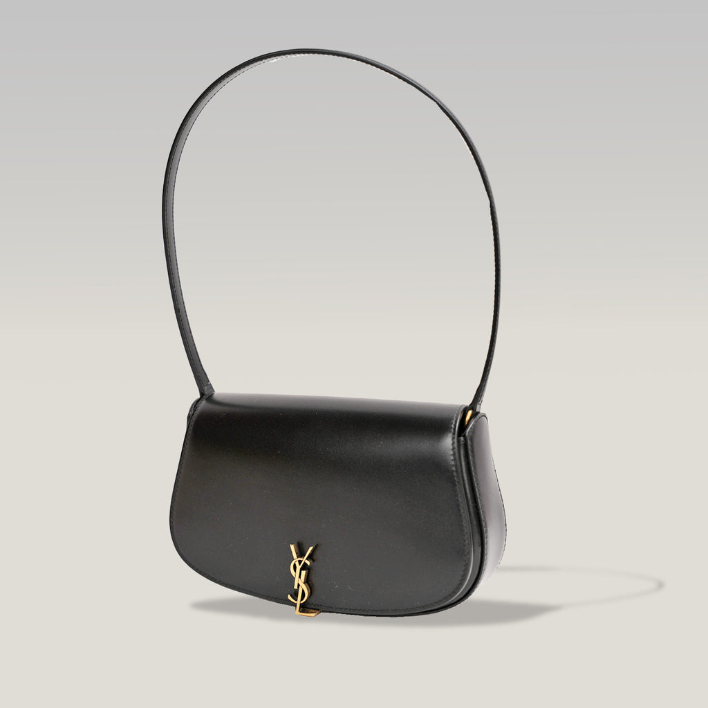 Saint Laurent YSL Voltaire Mini in Pelle Nera – Borsa a Spalla