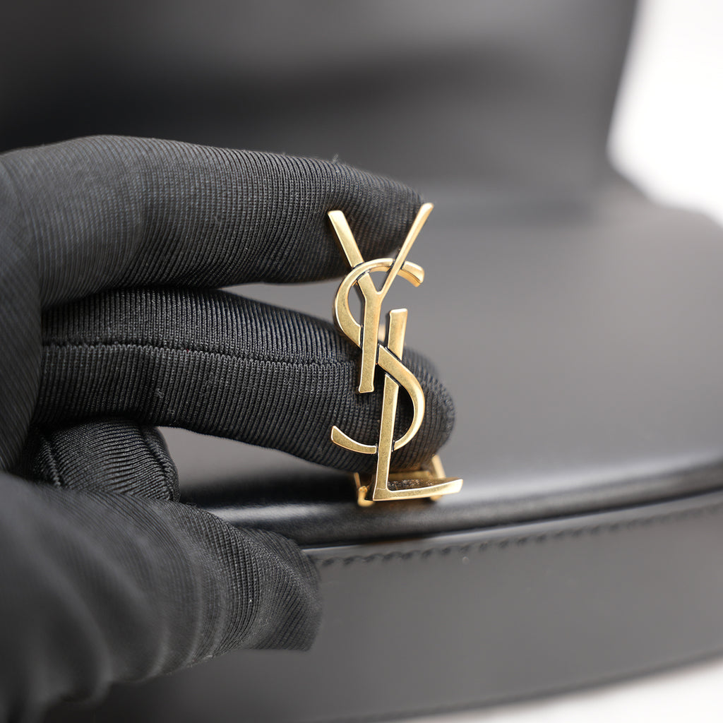 Saint Laurent YSL Voltaire Mini in Pelle Nera – Borsa a Spalla