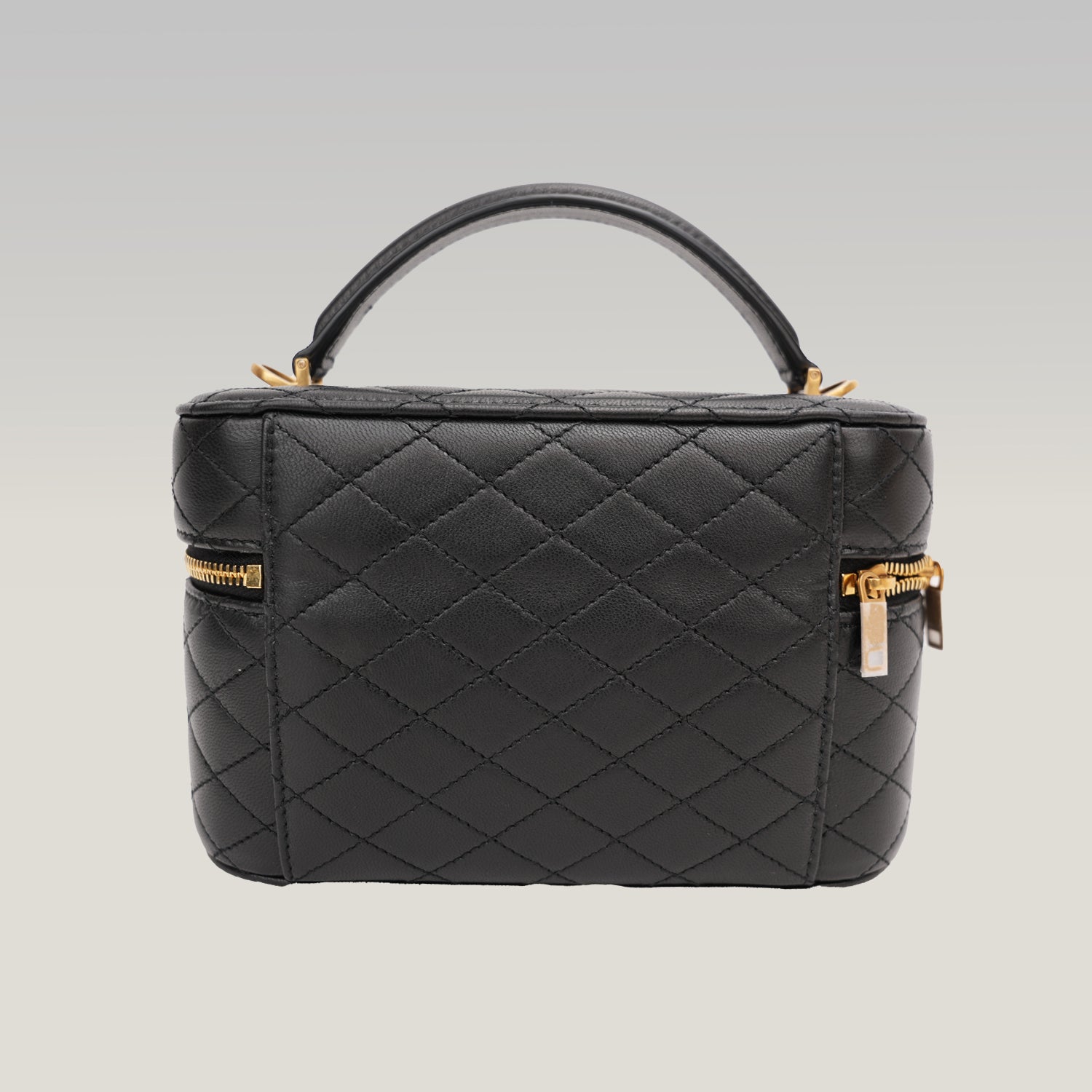 Saint Laurent Gaby Mini Bag in Pelle Trapuntata Nera