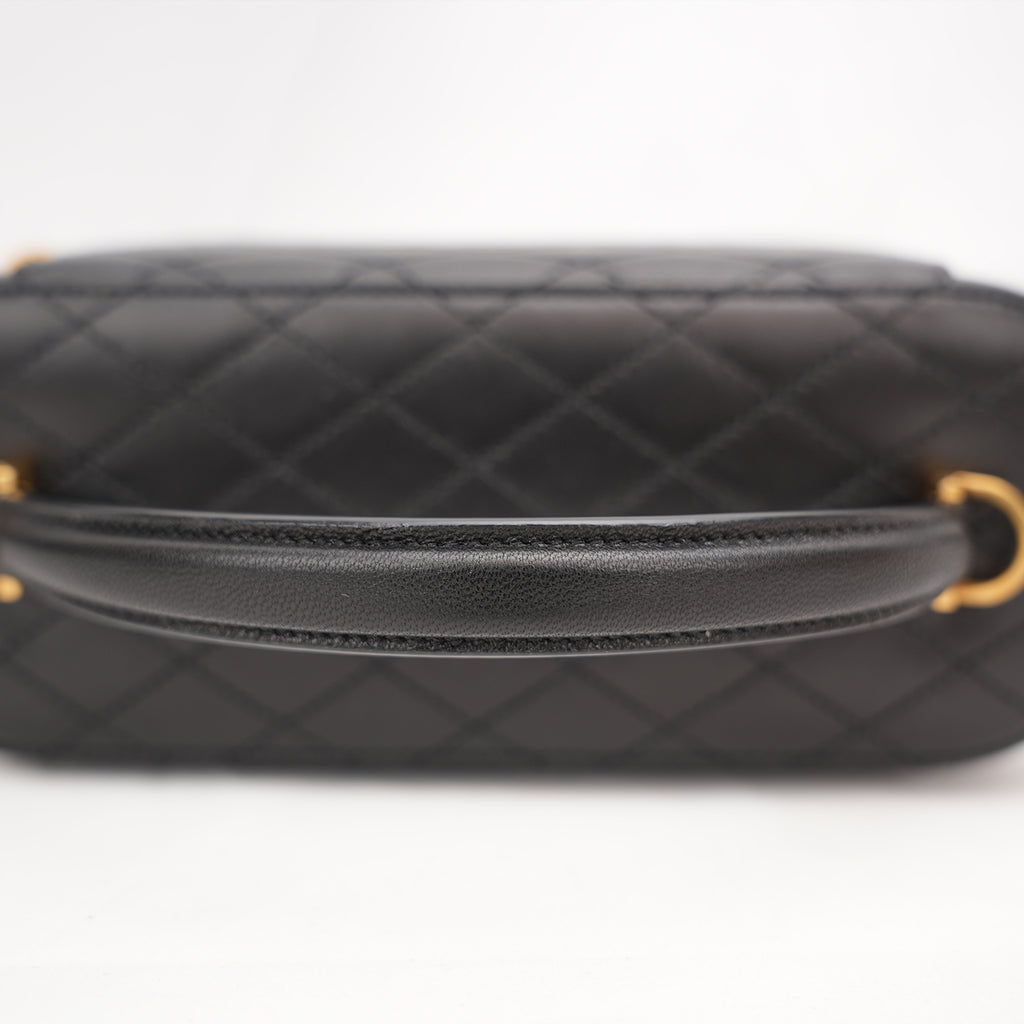 Saint Laurent Gaby Mini Bag in Pelle Trapuntata Nera