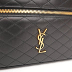 Saint Laurent Gaby Mini Bag in Pelle Trapuntata Nera