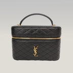 Saint Laurent Gaby Mini Bag in Pelle Trapuntata Nera
