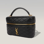Saint Laurent Gaby Mini Bag in Pelle Trapuntata Nera