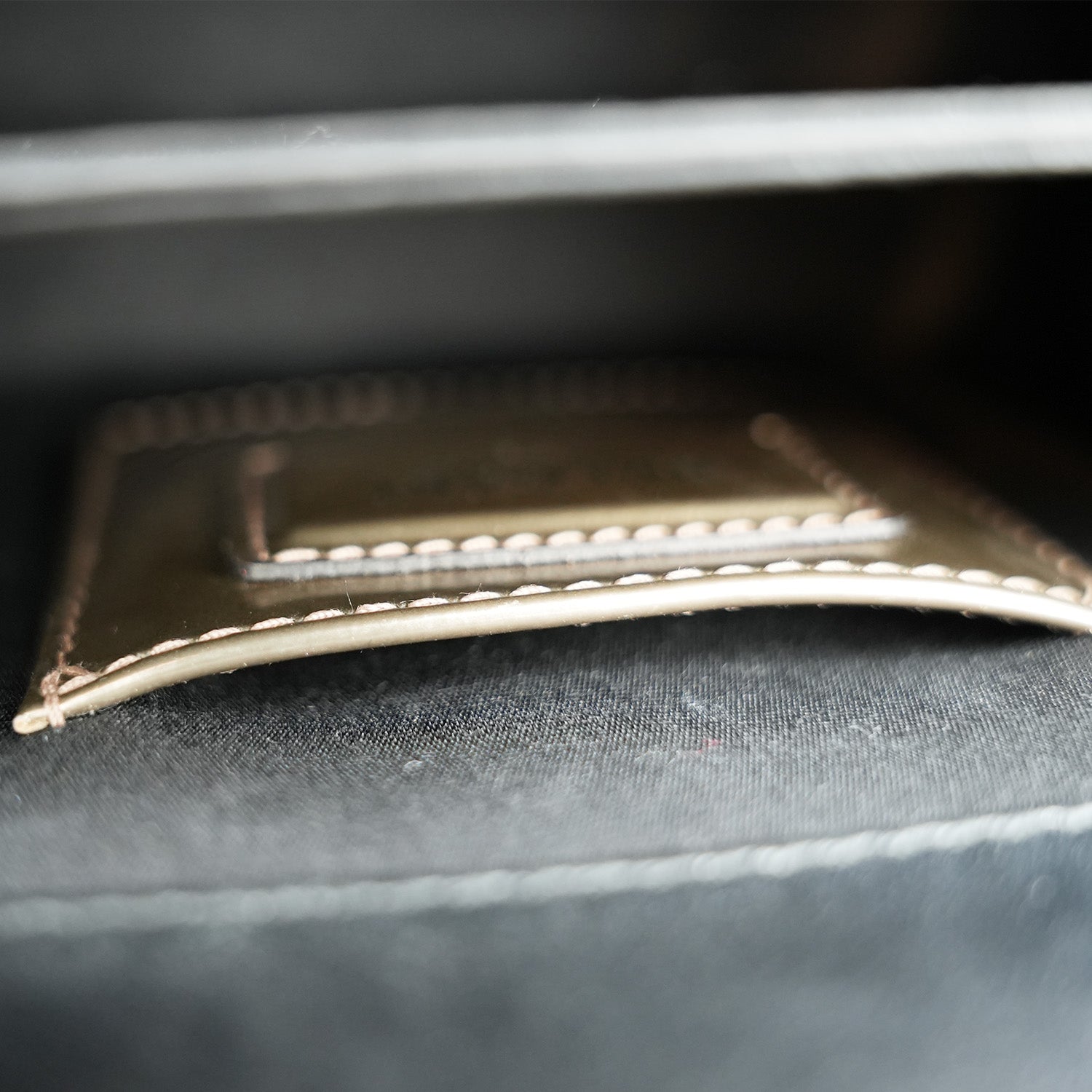 BVLGARI Serpenti Forever – small handbag in gold patent leather 