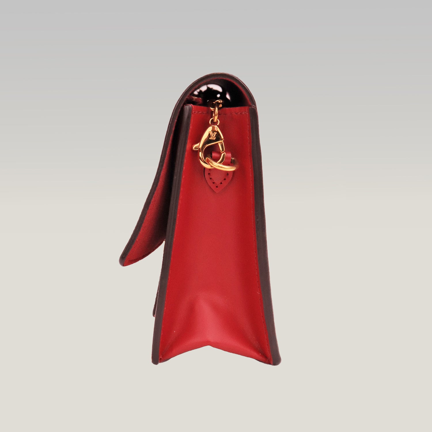 Louis Vuitton Portafoglio Flore Monogram con Interno Rosso – Chip NFC