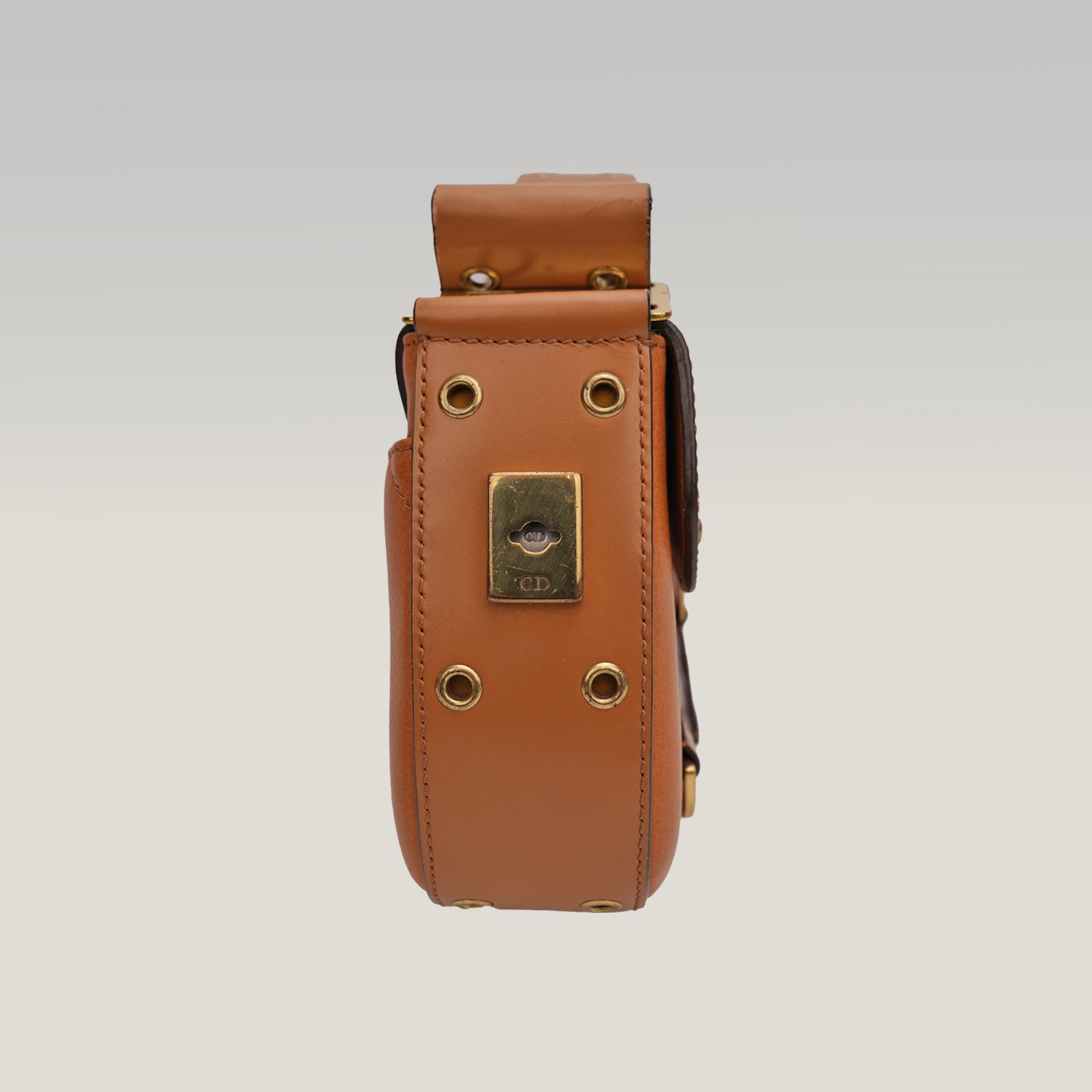 Dior Borsa Street Chic Columbus in pelle color cognac