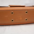 Dior Cognac Leather Street Chic Columbus Bag