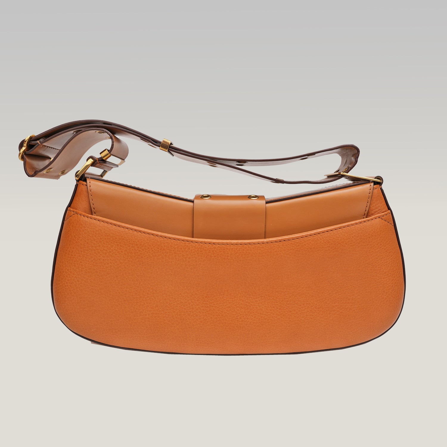 Dior Borsa Street Chic Columbus in pelle color cognac