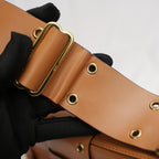 Dior Cognac Leather Street Chic Columbus Bag