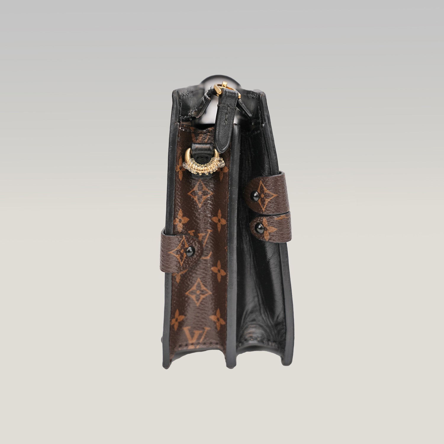 Louis Vuitton Pochette Malle Monogram Reverse Marron/Noir