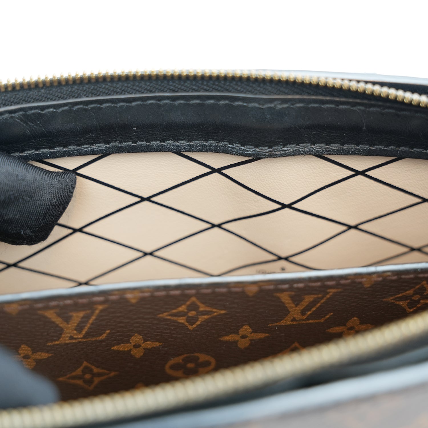 Louis Vuitton Pochette Malle Monogram Reverse Marron/Noir