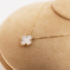 Van Cleef & Arpels Vintage Alhambra Collana 1 Motivo in Madreperla e Oro Giallo 18K 2021