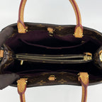 Louis Vuitton Montaigne Borsa Monogram in Tela con Doppi Manici e Tracolla