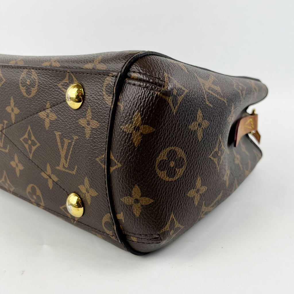 Louis Vuitton Montaigne Borsa Monogram in Tela con Doppi Manici e Tracolla