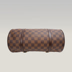 Louis Vuitton Papillon – borsa a mano Damier Ebene con pochette coordinata