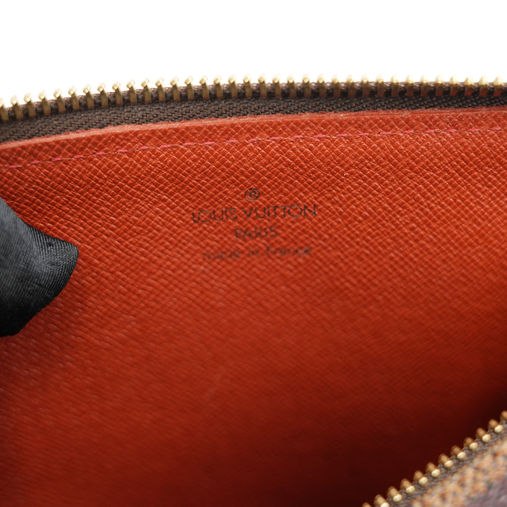 Louis Vuitton Papillon – borsa a mano Damier Ebene con pochette coordinata