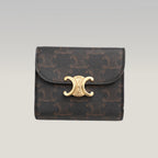 Céline Portafoglio Triomphe in Tela Spalmata