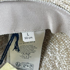 Gucci Cappello in Paglia con Nastro Web Verde e Rosso