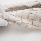 Bottega Veneta Jodie Mini White – Woven Knot Bag 