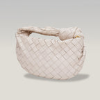 Bottega Veneta Jodie Mini White – Woven Knot Bag 