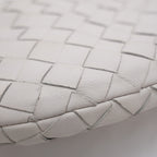 Bottega Veneta Jodie Mini White – Woven Knot Bag 