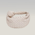 Bottega Veneta Jodie Mini White – Woven Knot Bag 