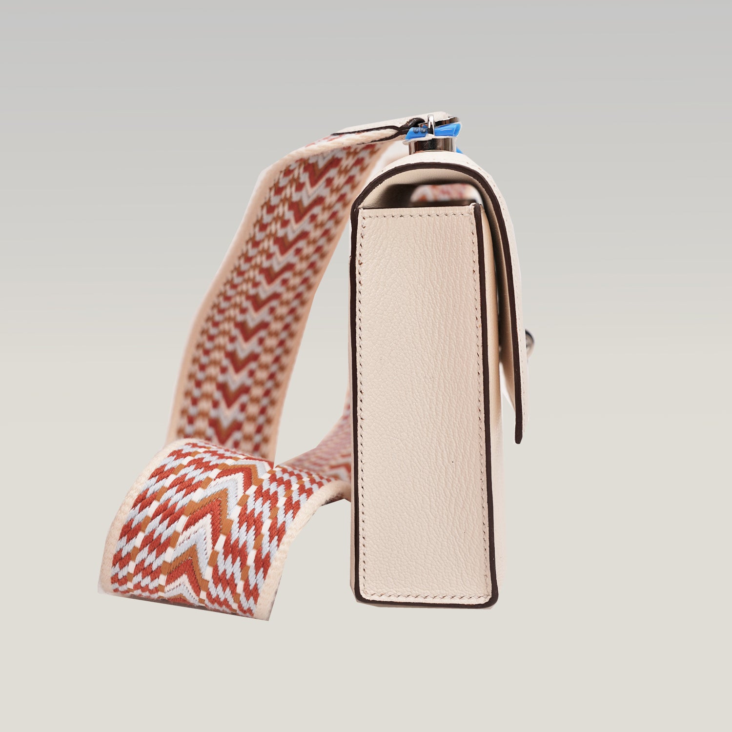 Hermès Mini Verrou bianca Borsa