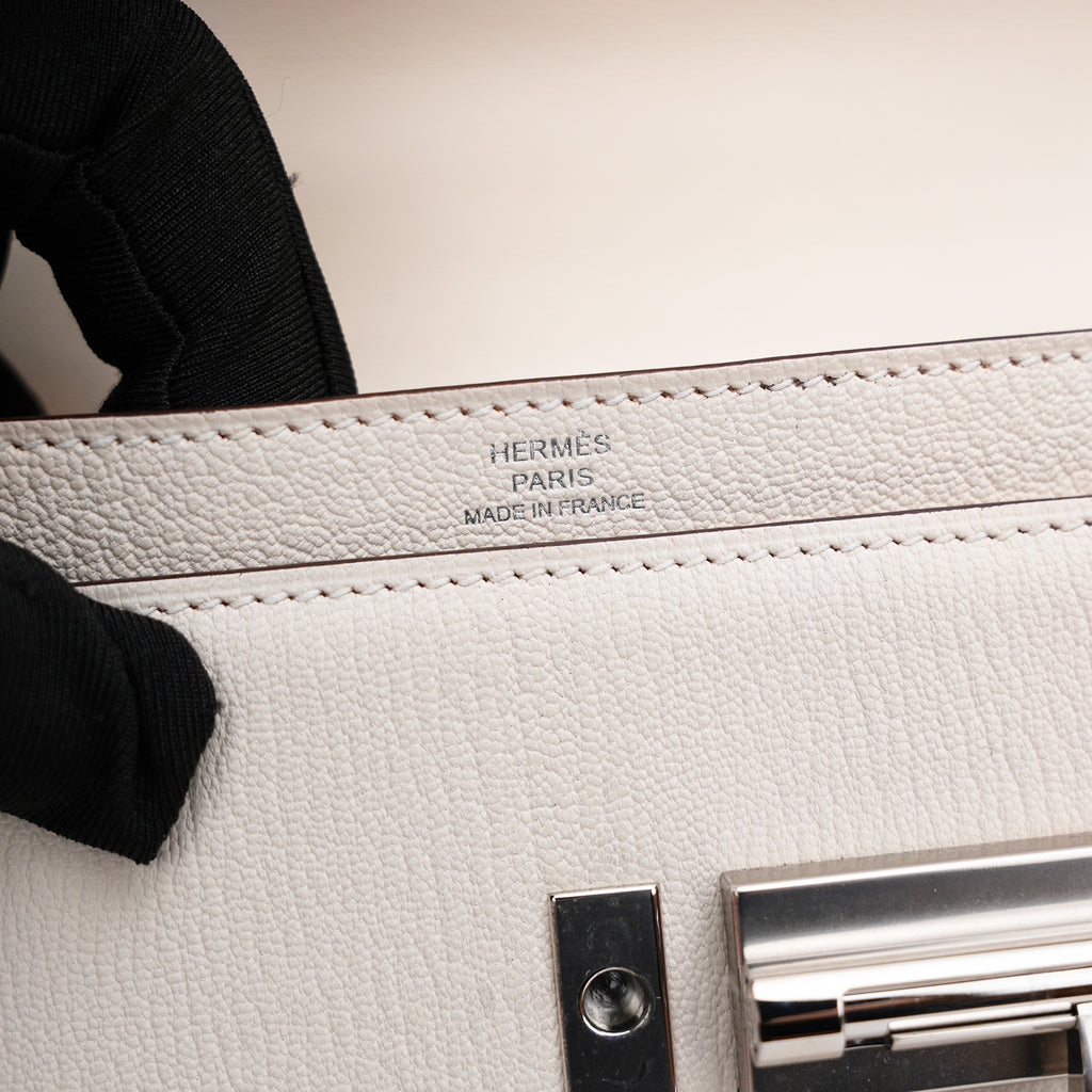 Hermès Mini Verrou white 