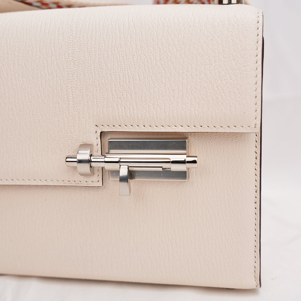Hermès Mini Verrou white 