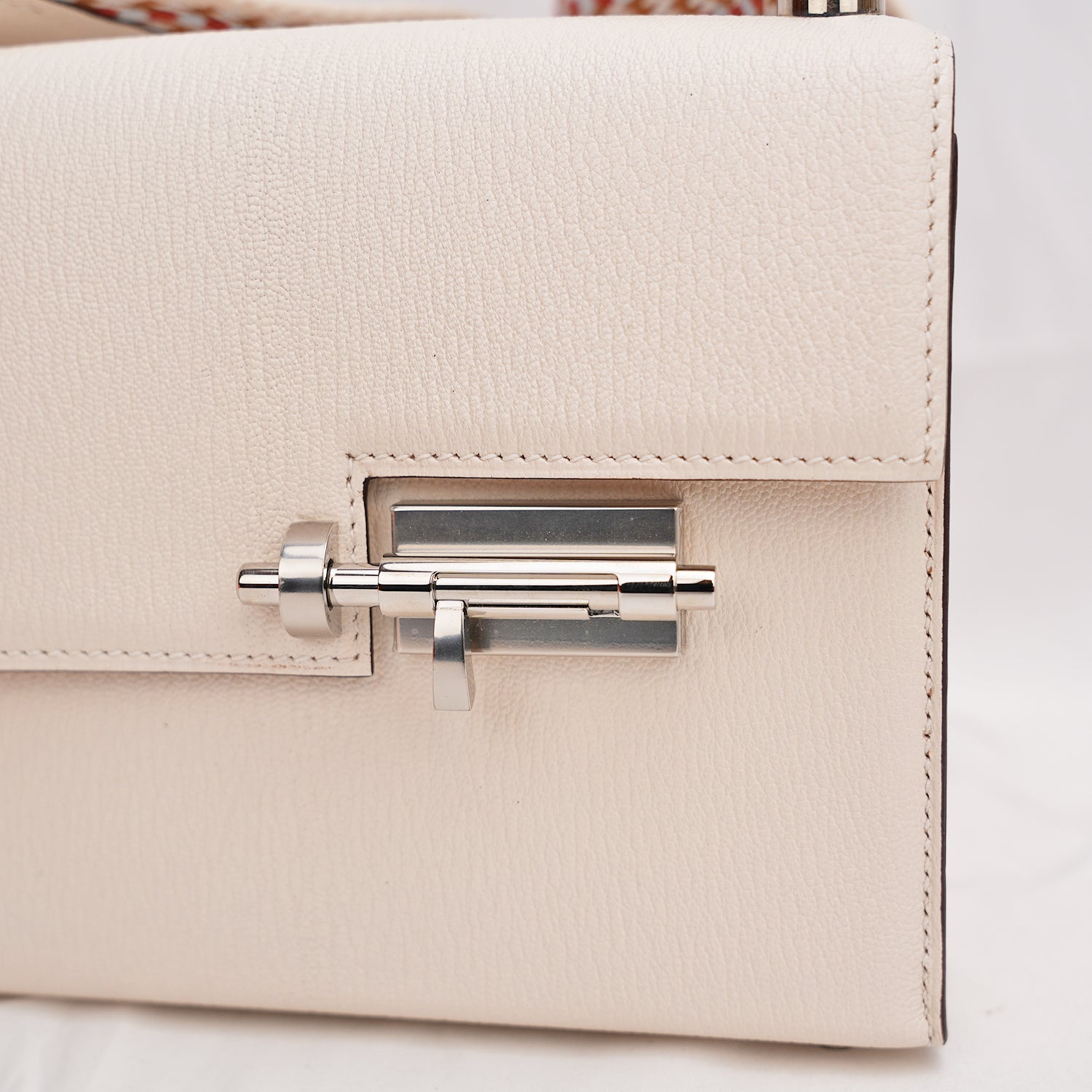 Hermès Mini Verrou white 