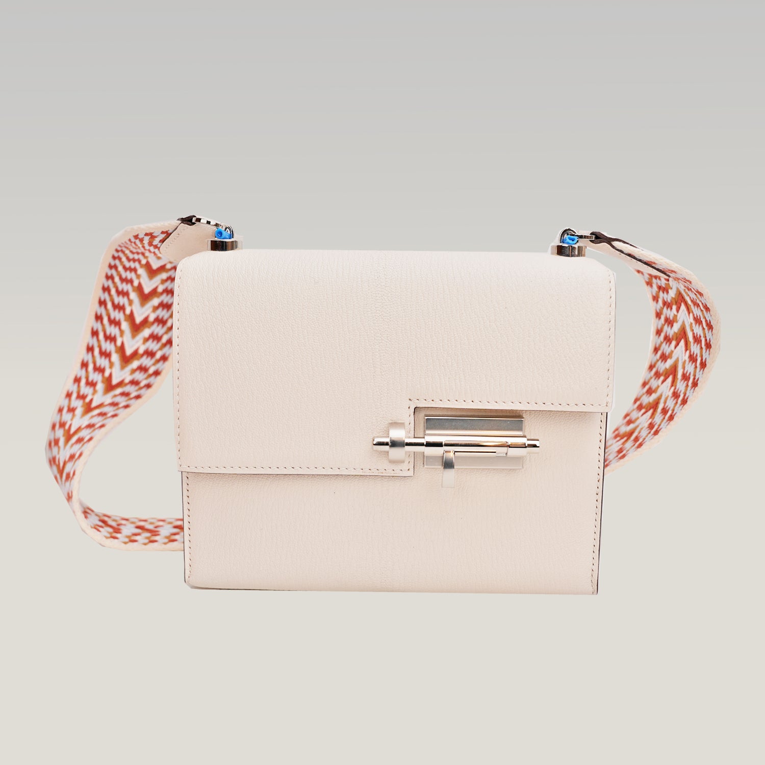 Hermès Mini Verrou bianca Borsa