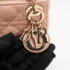 Dior Lady Dior Micro Borsa Rosa