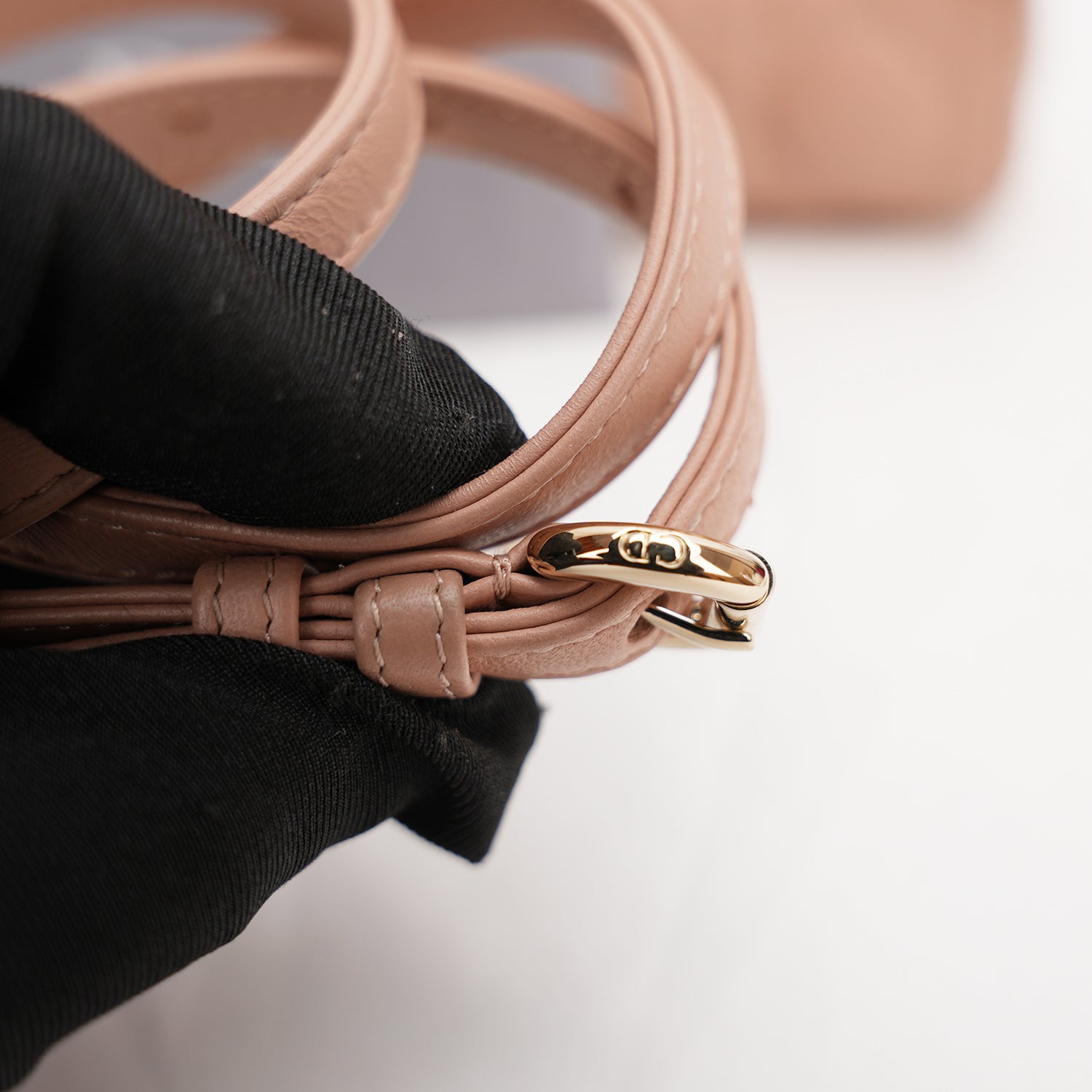 Dior Lady Dior Micro Borsa Rosa