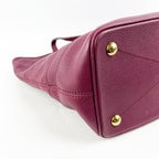 Louis Vuitton Borsa a Mano in Pelle Monogram Empreinte Bordeaux Tote