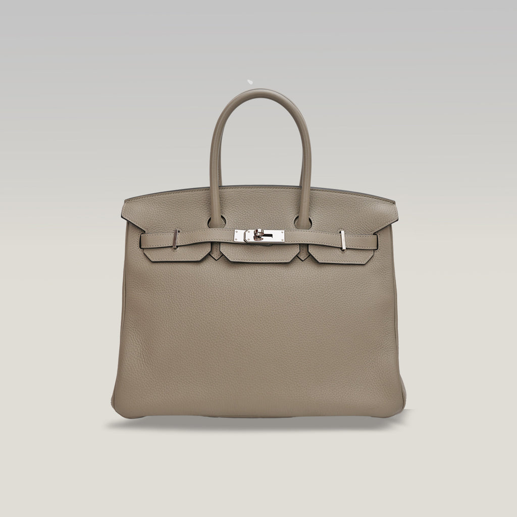 Hermès Birkin 35 in Trench-colored leather 
